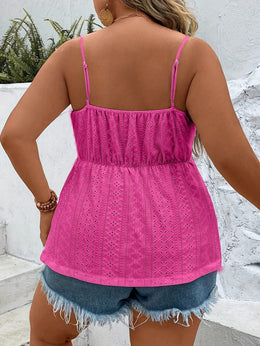 KissICON Women's Elegant Off-Shoulder Lace Trim Sleeveless Tank Top