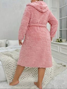 KissICON Women'S Elegant V-Neck Long Sleeve Robe - Cozy