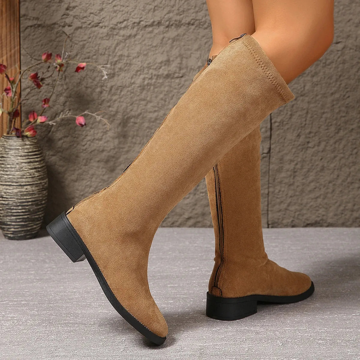 KissICON Women's Fashion Boots Spring and Autumn New Style