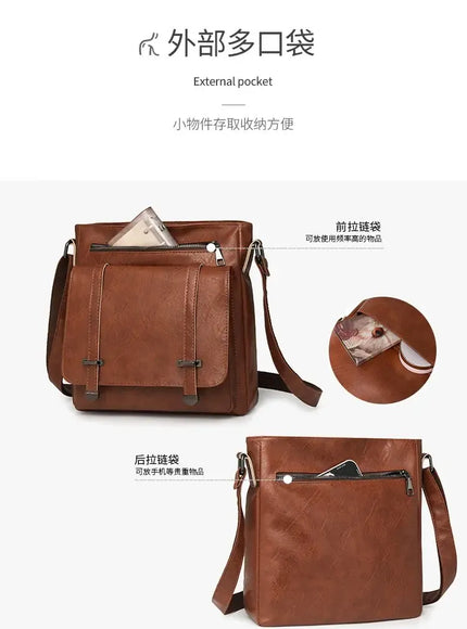 KissICON Women's Hand High-end Leather Showing Elegant