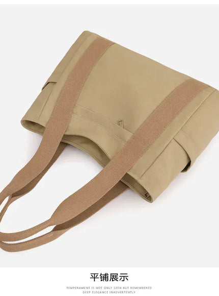 KissICON Women's Handbag – Fashionable Canvas Top-handle