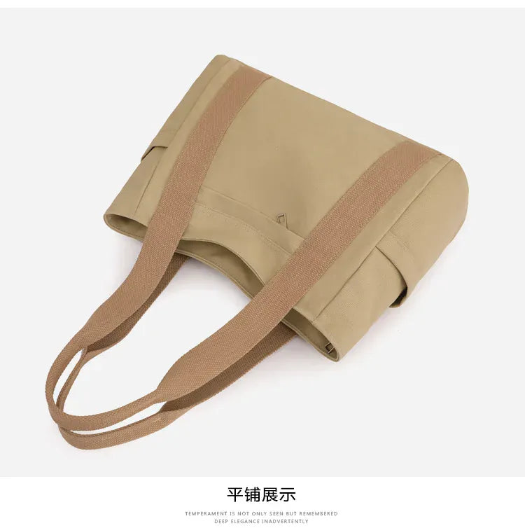 KissICON Women's Handbag – Fashionable Canvas Top-handle