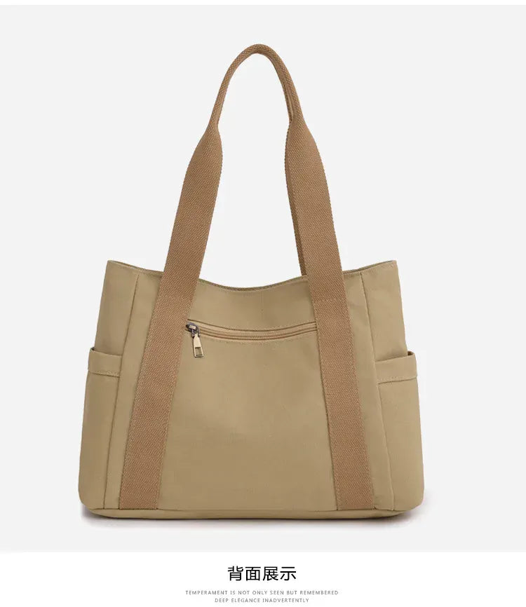 KissICON Women's Handbag – Fashionable Canvas Top-handle