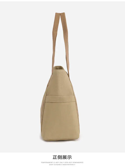 KissICON Women's Handbag – Fashionable Canvas Top-handle