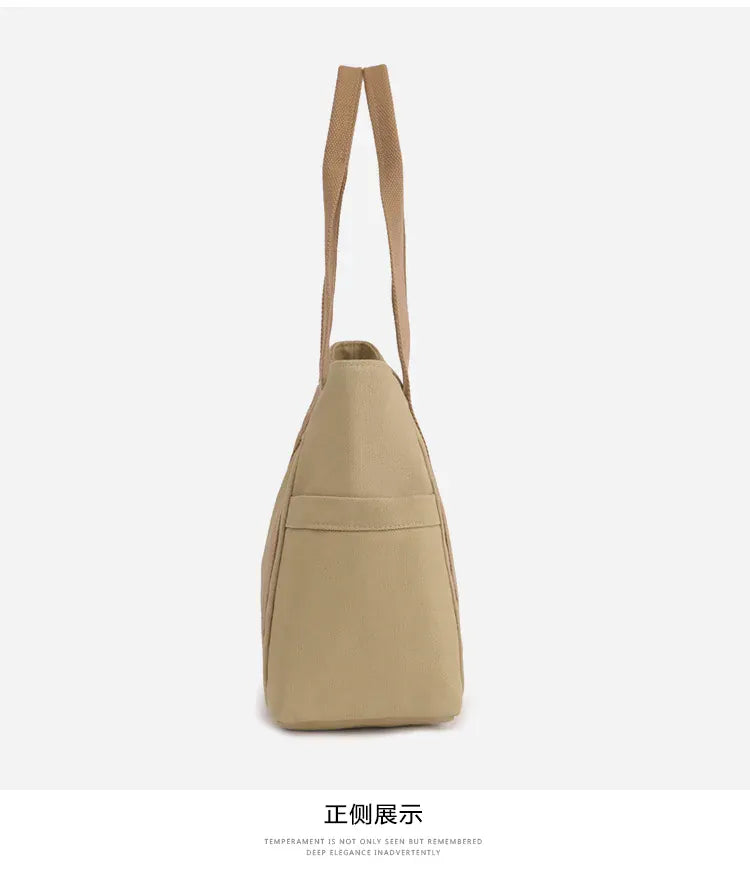 KissICON Women's Handbag – Fashionable Canvas Top-handle