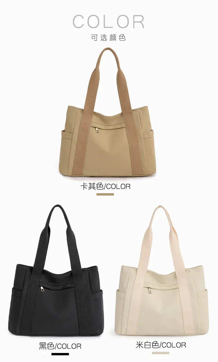 KissICON Women's Handbag – Fashionable Canvas Top-handle