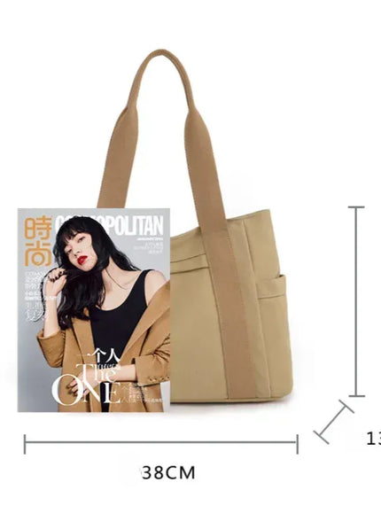KissICON Women's Handbag – Fashionable Canvas Top-handle