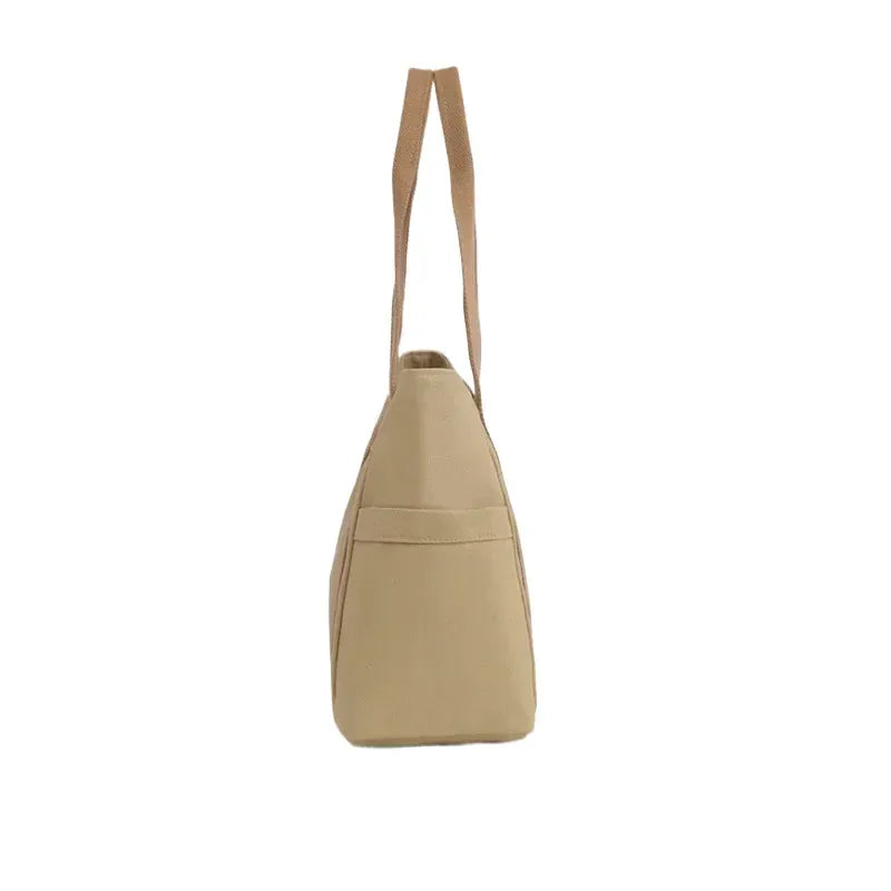 KissICON Women's Handbag – Fashionable Canvas Top-handle