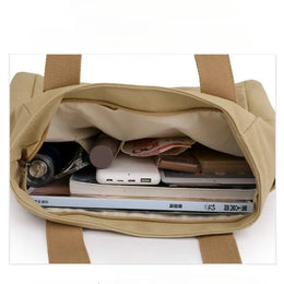 KissICON Women's Handbag – Fashionable Canvas Top-handle
