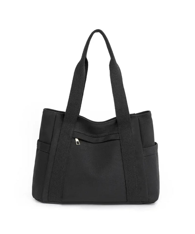 KissICON Women's Handbag – Fashionable Canvas Top-handle