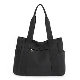 KissICON Women's Handbag – Fashionable Canvas Top-handle