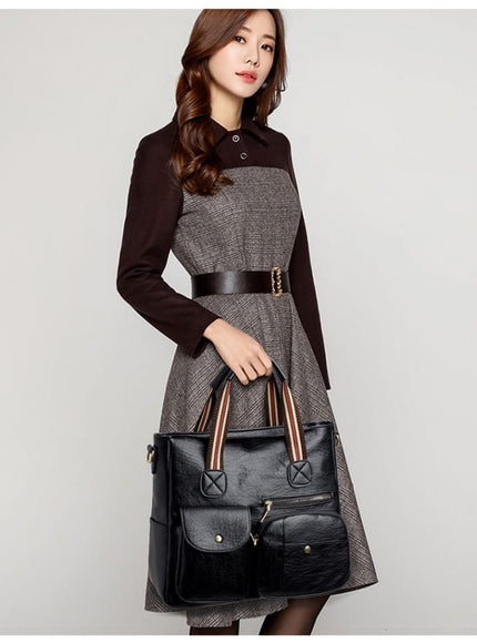 KissICON Women's Handbag – Shoulder Purse Vintage