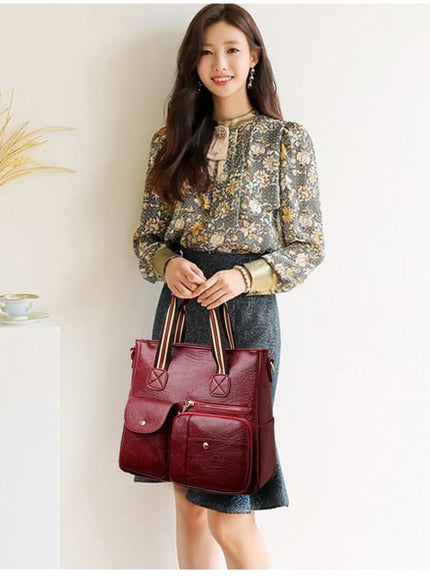 KissICON Women's Handbag – Shoulder Purse Vintage