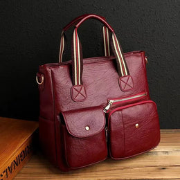 KissICON Women's Handbag – Shoulder Purse Vintage