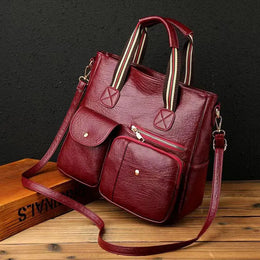 KissICON Women's Handbag – Shoulder Purse Vintage