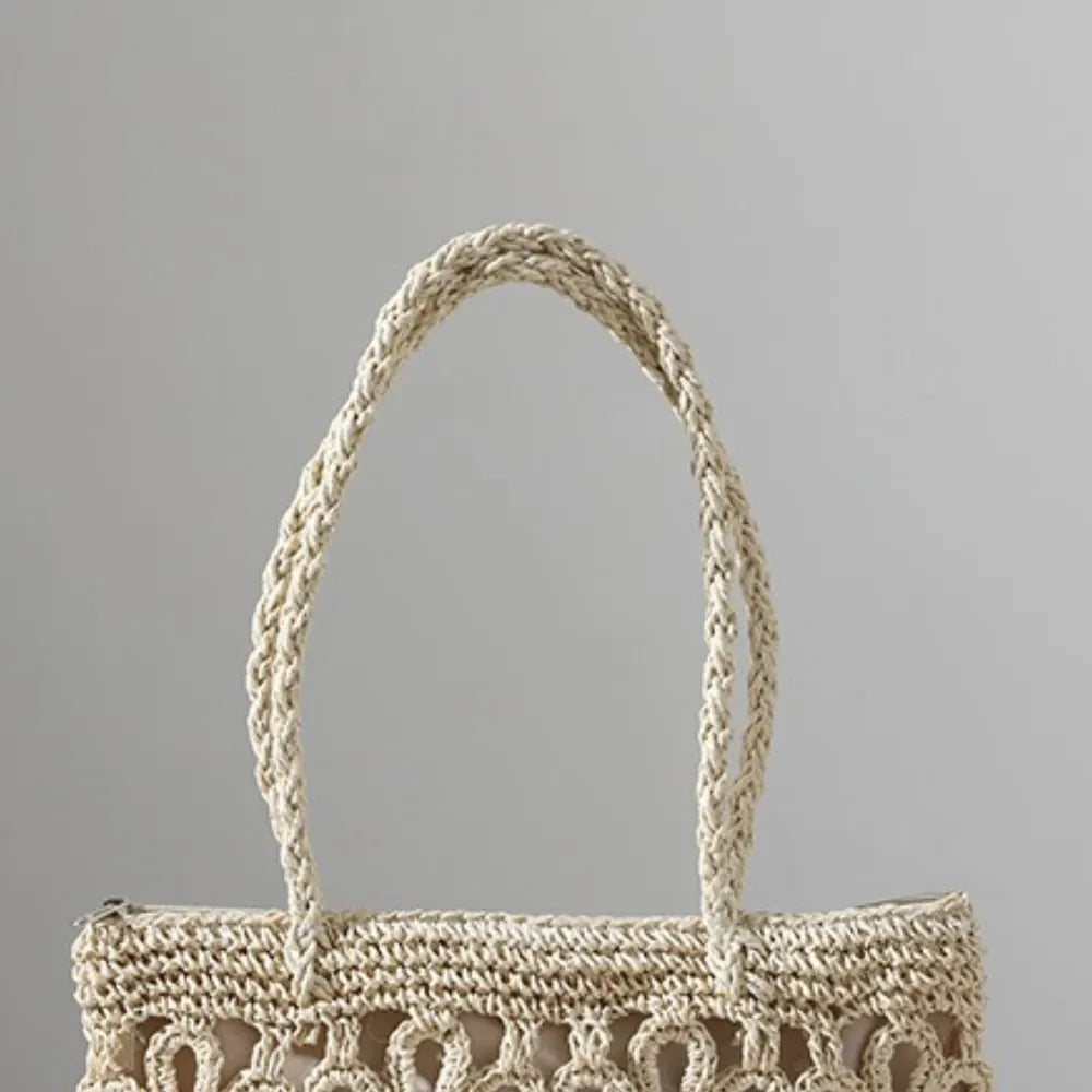 KissICON Women's Handbag – Woven Hollow Shoulder