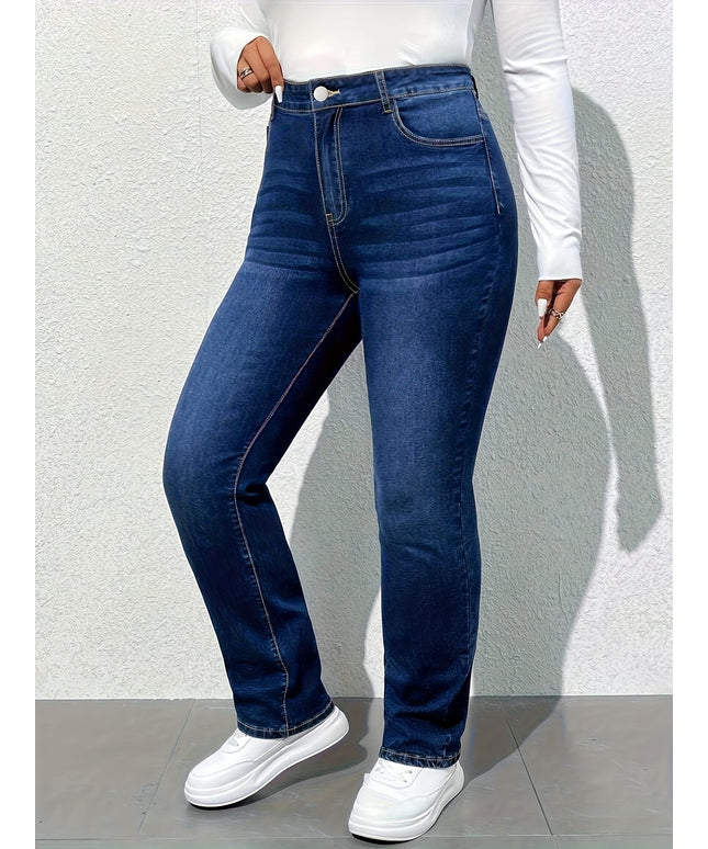 jkthpu-45 Women'S High-Waisted Stretch Jeans - Non-See-Through Stretchy Pants