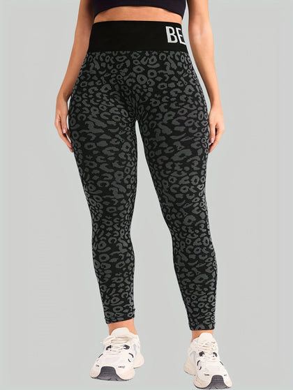 jkthpu-45 Women's High-Waisted Yoga Pants - Non-See-Through Stretchy Workout