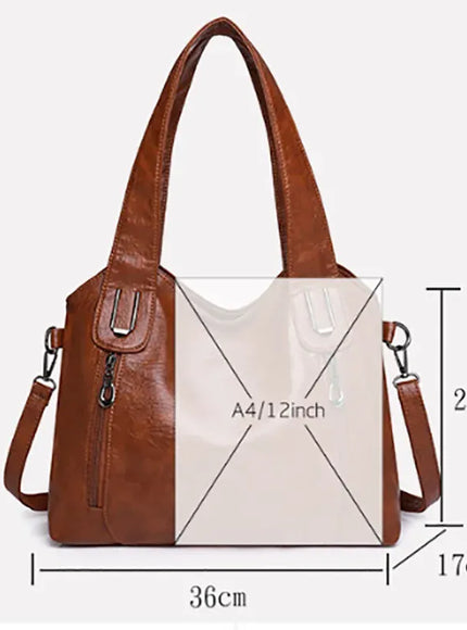KissICON Women's Hundred Large-capacity Tote – Handheld Shoulder