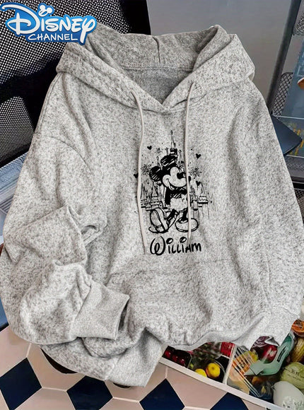jkthpu-45 Women'S Oversized Hoodie - Disney Mickey Mouse &