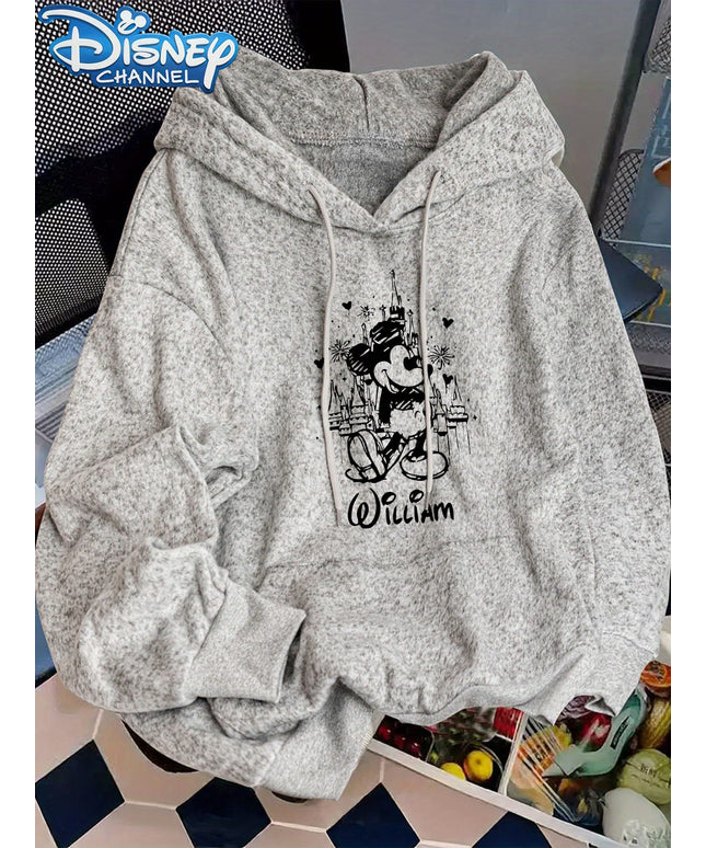 jkthpu-45 Women'S Oversized Hoodie - Disney Mickey Mouse &