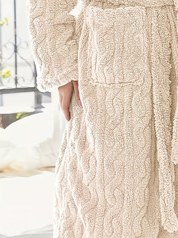 KissICON Women'S Plus Size Bathrobe - Extra Long Robe