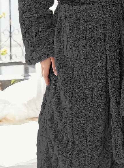 KissICON Women'S Plus Size Bathrobe - Extra Long Robe