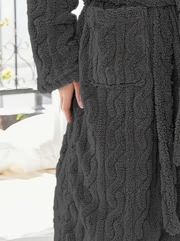KissICON Women'S Plus Size Bathrobe - Extra Long Robe