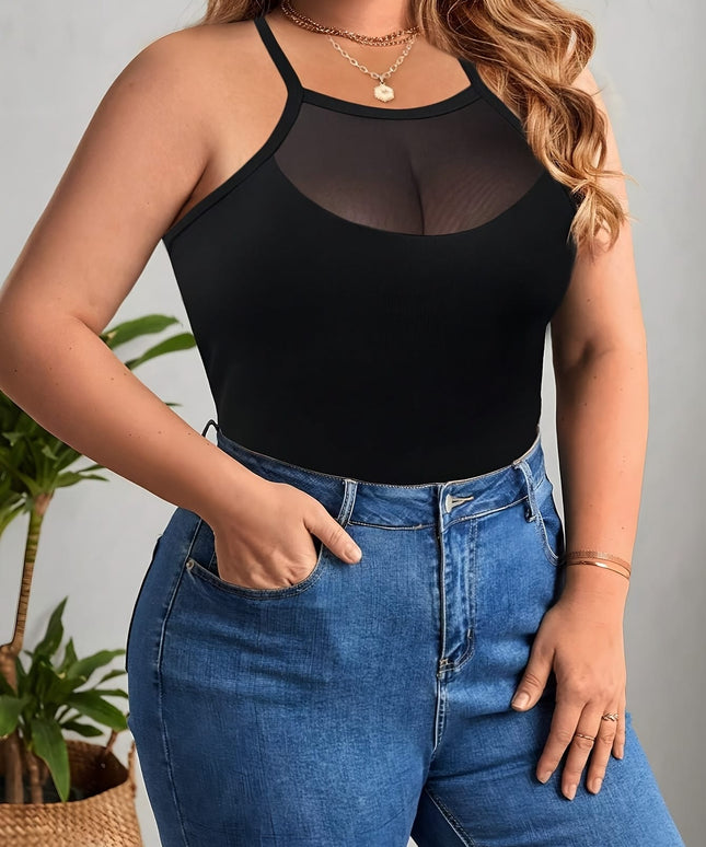 KissICON Women'S Plus Size Casual Minimalist Cami Top -