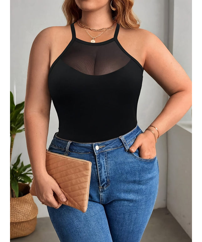 KissICON Women'S Plus Size Casual Minimalist Cami Top -