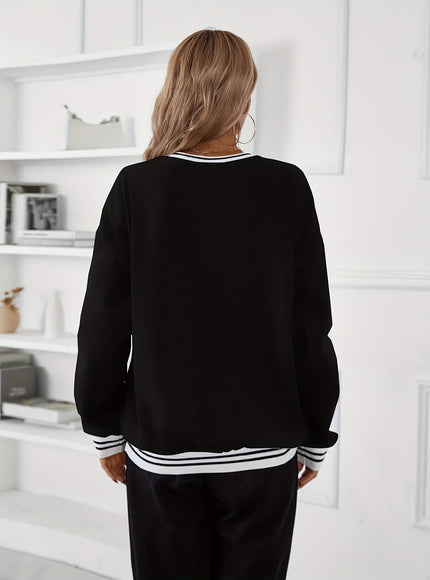 jkthpu-45 Women'S Plus Size Chicago IL Fleece-Lined Sweatshirt -