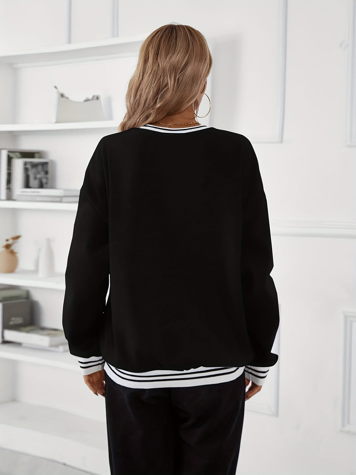 jkthpu-45 Women'S Plus Size Chicago IL Fleece-Lined Sweatshirt -
