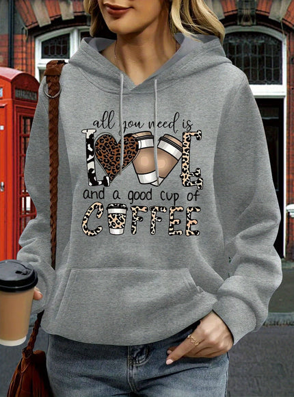 jkthpu-45 Women'S Plus Size Hoodie with "All You Need
