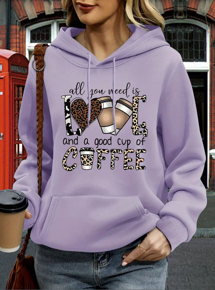 jkthpu-45 Women'S Plus Size Hoodie with "All You Need