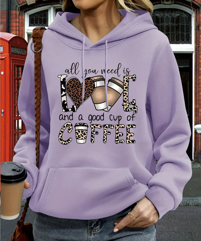 jkthpu-45 Women'S Plus Size Hoodie with "All You Need
