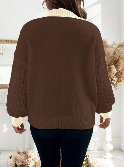 KissICON Women's Plus Size Winter Sweater - Soft Stretchy