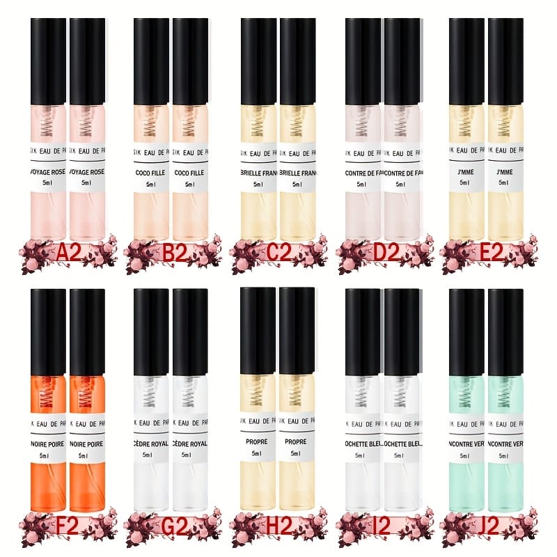 KissICON Women's set 20 bottles KissIcon Perfume Gift Set For Women Travel -