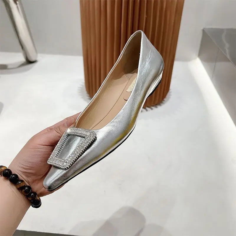KissICON Women's Shoes Flats 2023 Spring Autumn New Fashion