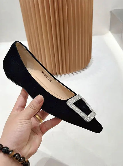 KissICON Women's Shoes Flats 2023 Spring Autumn New Fashion