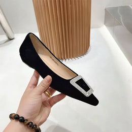 KissICON Women's Shoes Flats 2023 Spring Autumn New Fashion