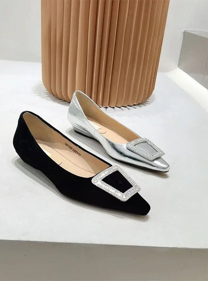 KissICON Women's Shoes Flats 2023 Spring Autumn New Fashion