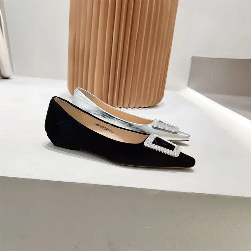 KissICON Women's Shoes Flats 2023 Spring Autumn New Fashion