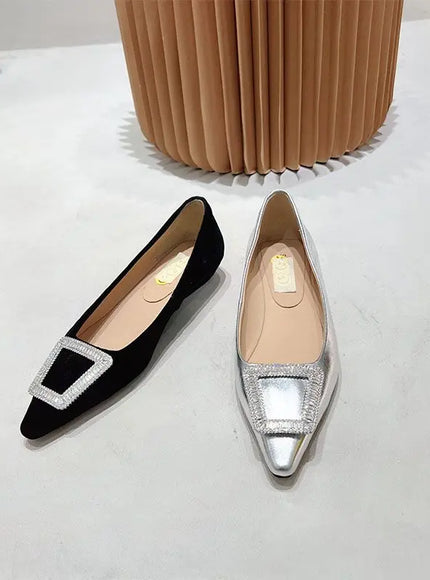 KissICON Women's Shoes Flats 2023 Spring Autumn New Fashion