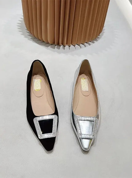 KissICON Women's Shoes Flats 2023 Spring Autumn New Fashion