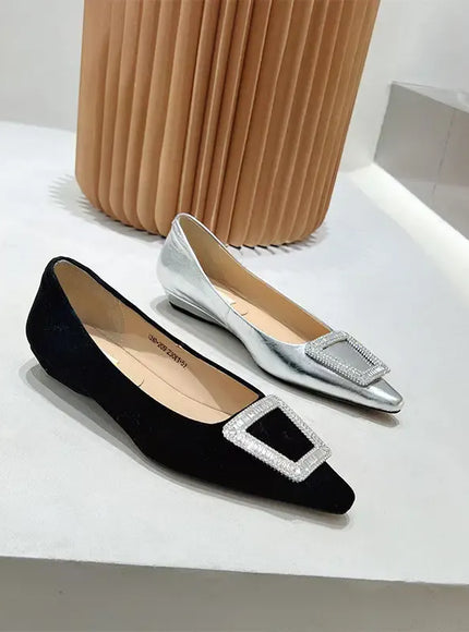 KissICON Women's Shoes Flats 2023 Spring Autumn New Fashion