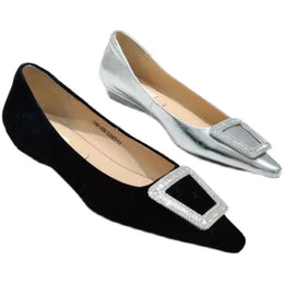 KissICON Women's Shoes Flats 2023 Spring Autumn New Fashion
