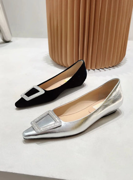KissICON Women's Shoes Flats 2023 Spring Autumn New Fashion