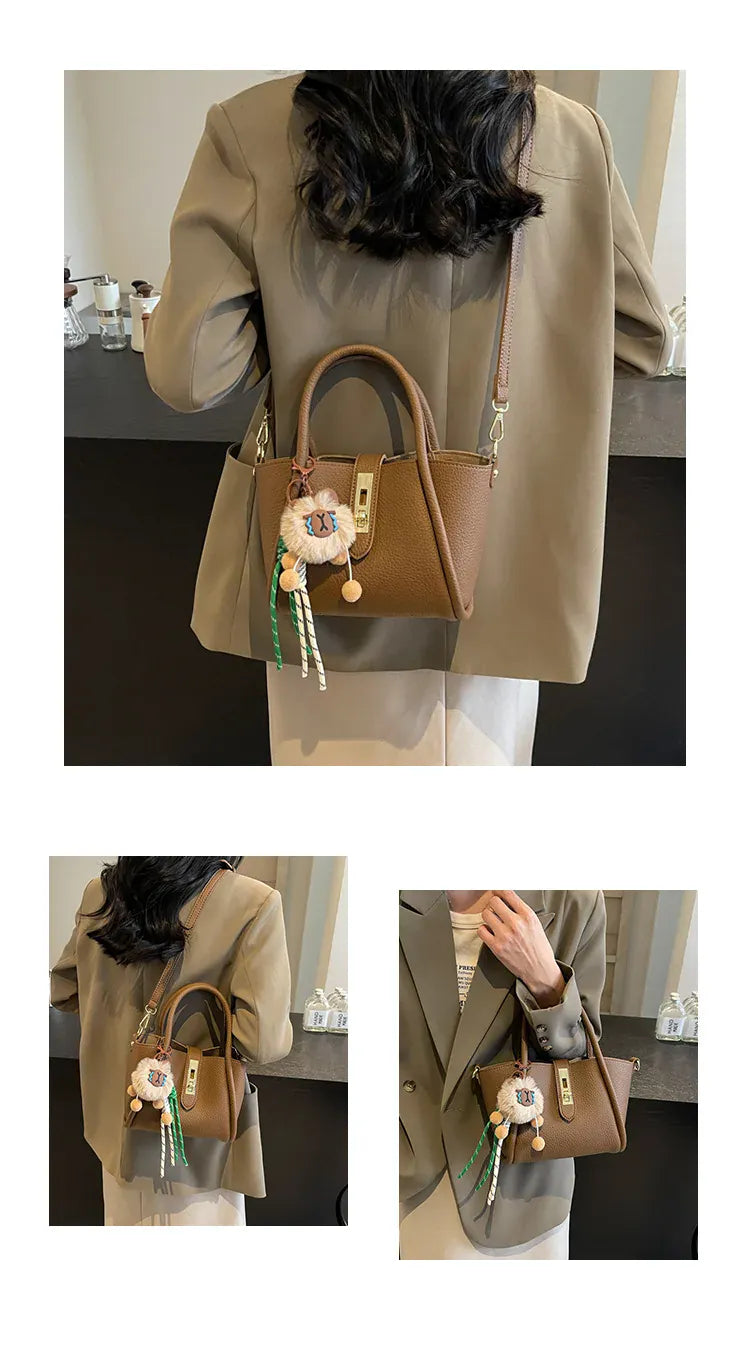 KissICON Women's Shoulder Hand Carry Tote – Vintage