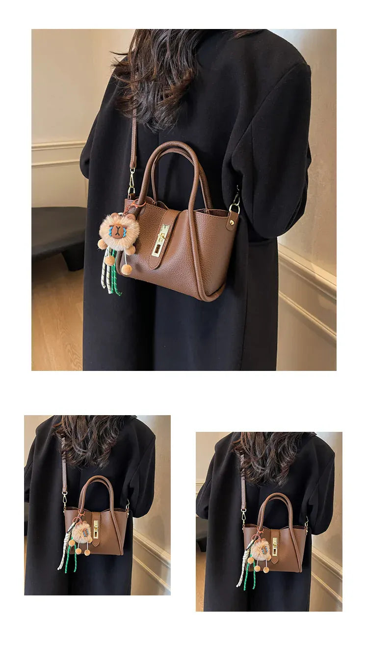 KissICON Women's Shoulder Hand Carry Tote – Vintage