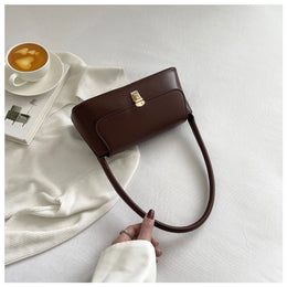 KissICON Women's Shoulder Handbag – Solid Color Hand